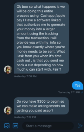 cash app scam