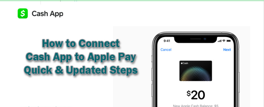 Cash App to Apple Pay 