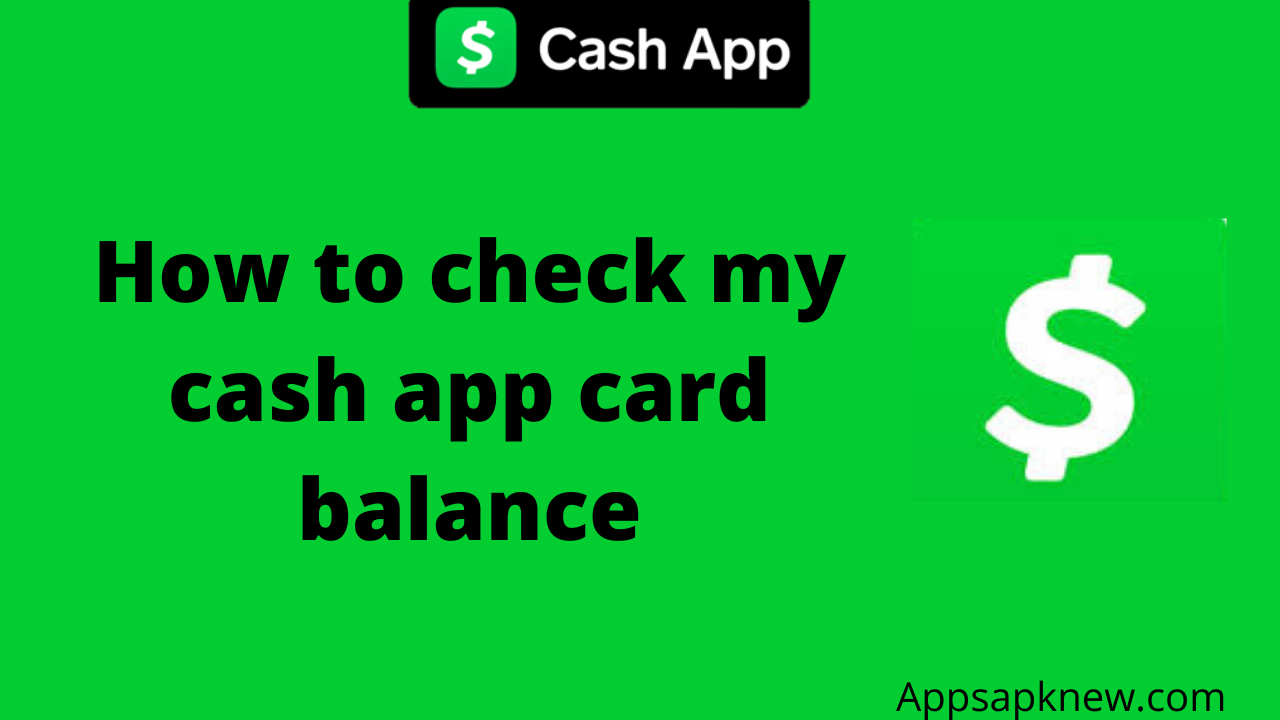 Cash App Card Balance