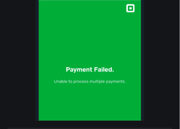 Payment error