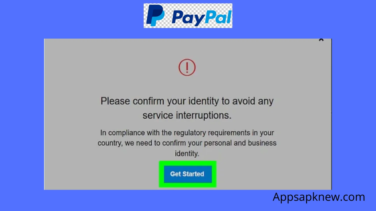 verify your PayPal account