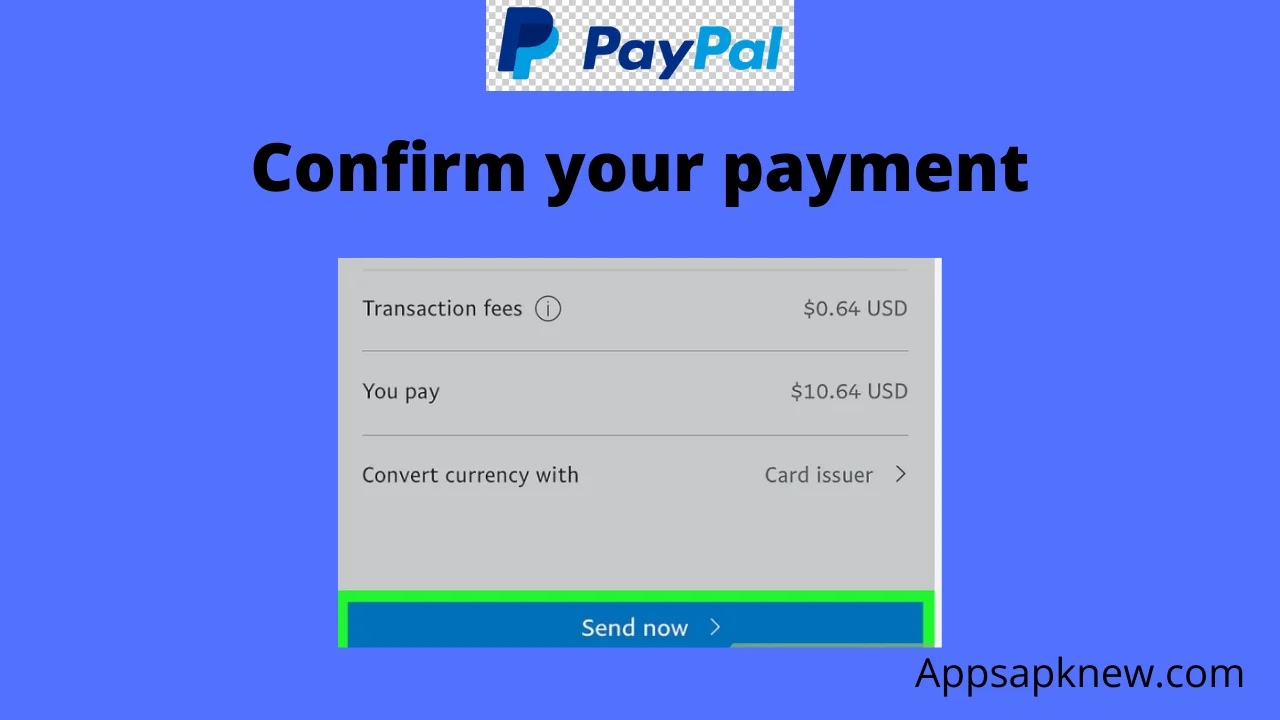 Send Money through PayPal