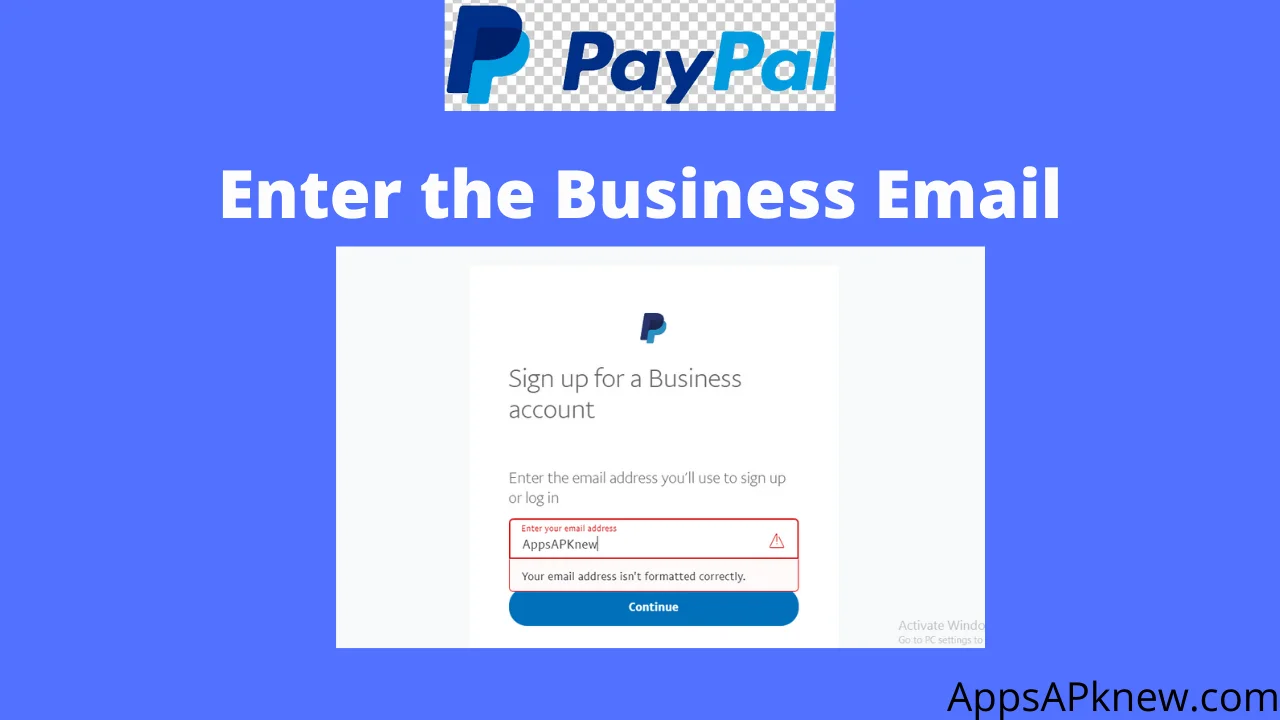 PayPal For Business Account