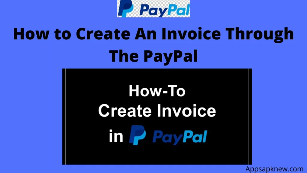 Send An Invoice Through The PayPal