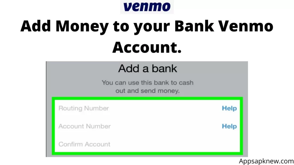 Add Money to Venmo Account