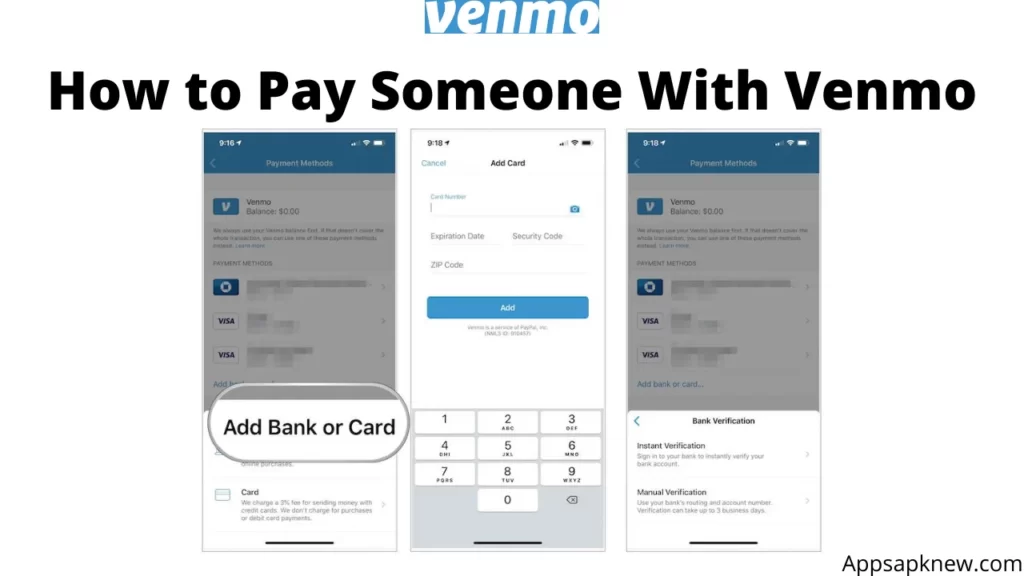 Pay Someone with Venmo