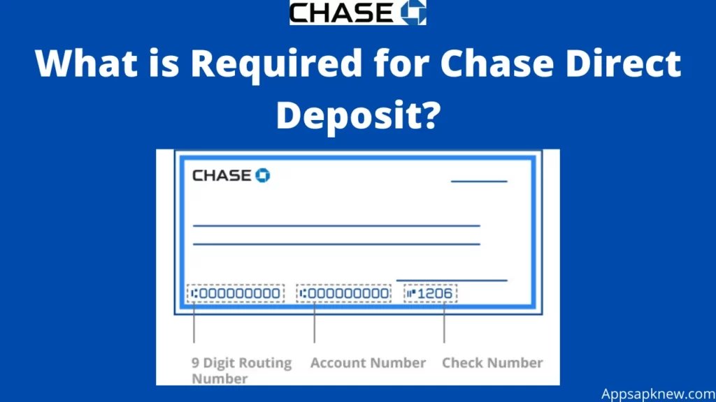 Chase Direct Deposit