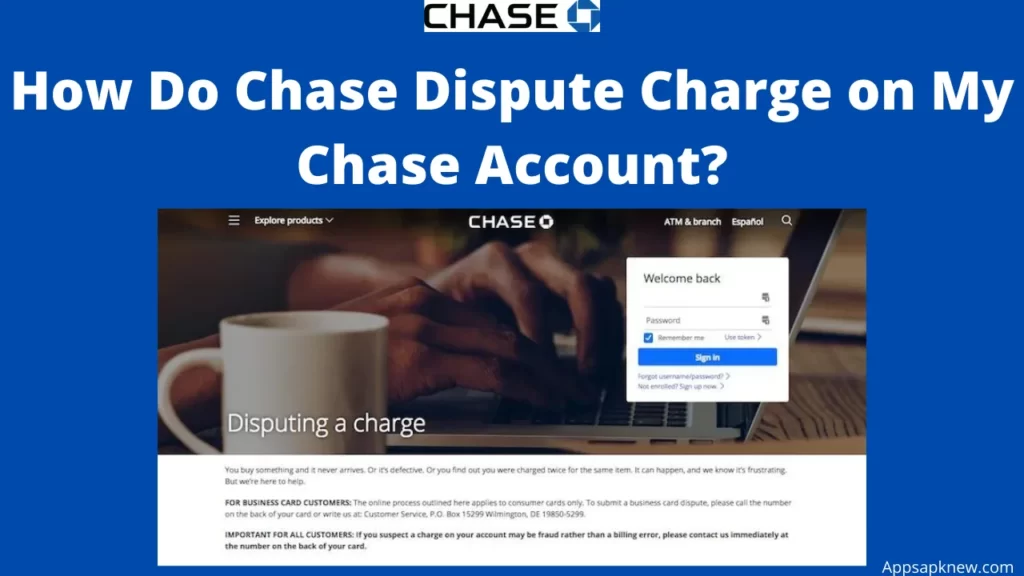 Chase Dispute Charge