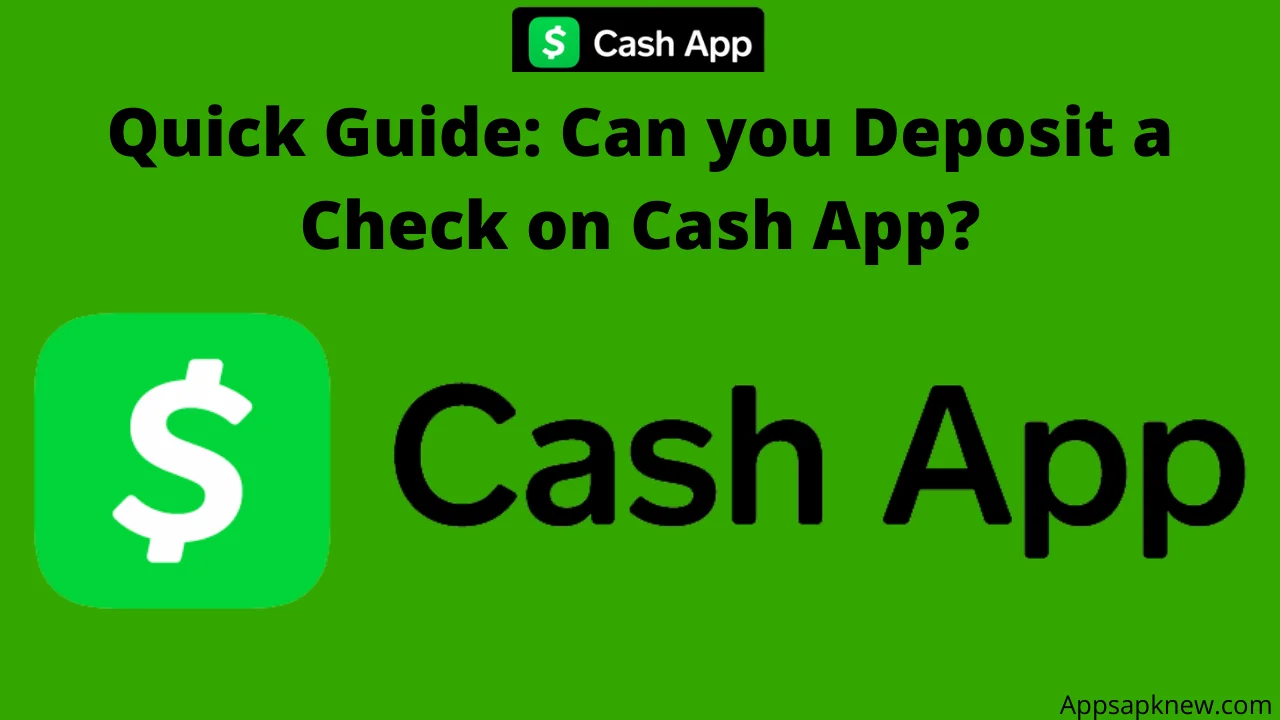 Deposit a Check on Cash App