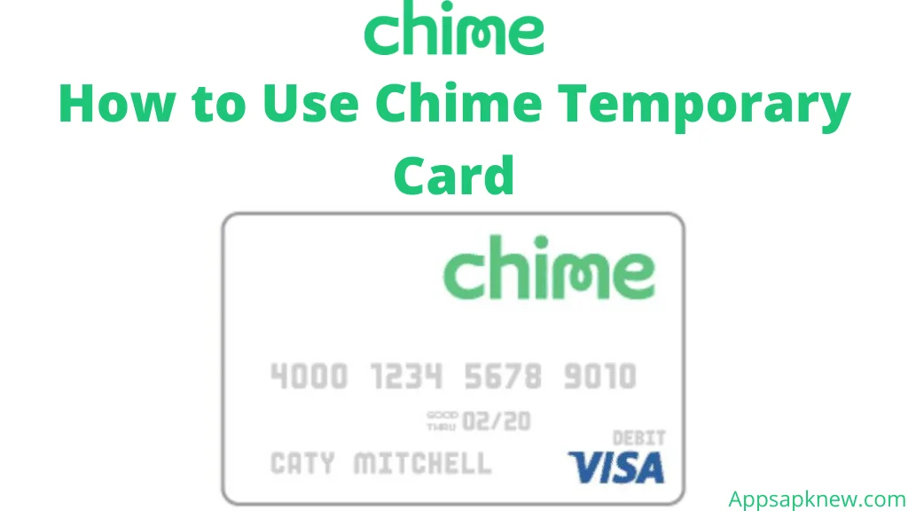 Chime Temporary Card