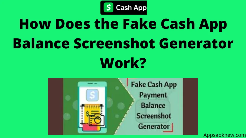 Fake Cash App Balance Screenshot Generator